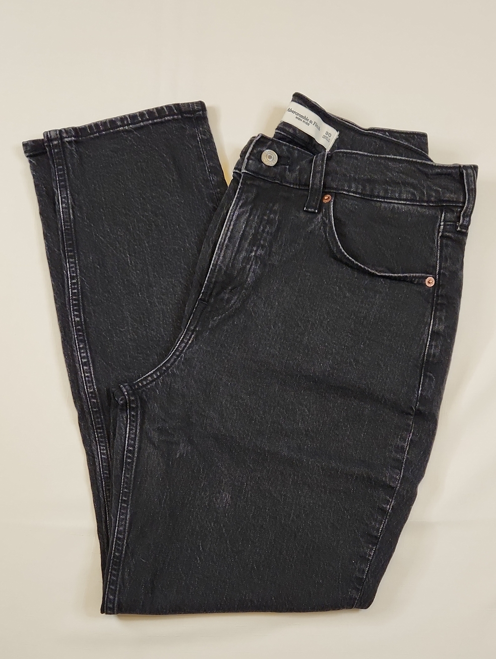 Abercrombie & Fitch Women's Skinny Jeans — Washed Black
